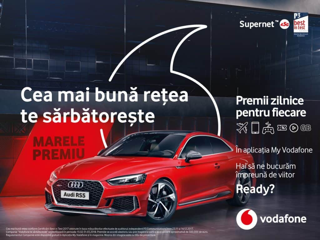 Vodafone te sarbatoreste